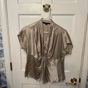 Anne Klein Satin Blouse